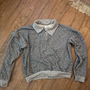 Tea You Heather Gray Women's Crew Neck Sweater